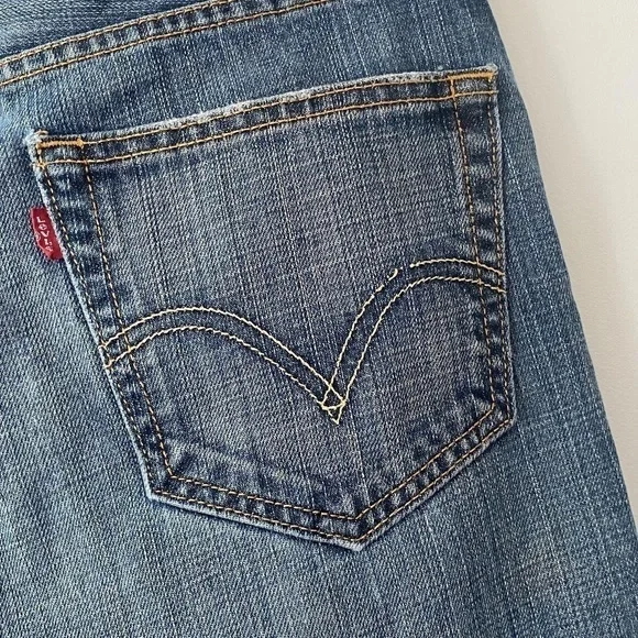 Men's Levi's Relaxed Straight May 2007 make in Mexico medium wash size 34/32 - Picture 5 of 12